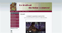 Desktop Screenshot of festivalfuturcompose.org